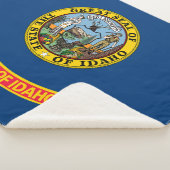Vlag van de staat Idaho Sherpa Deken (3/4)