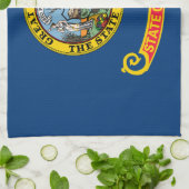 Vlag van de staat Idaho Theedoek (Gevouwen)