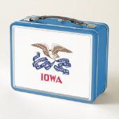Vlag van de staat Iowa (Achterkant)