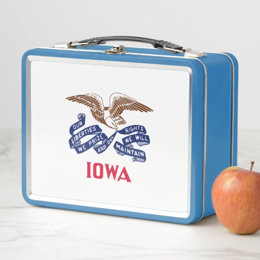 Vlag van de staat Iowa (In situ)
