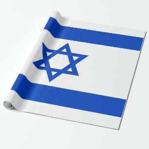 Vlag van de Staat Israël Cadeaupapier