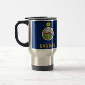 vlag van de staat Kansas Reisbeker (Links)