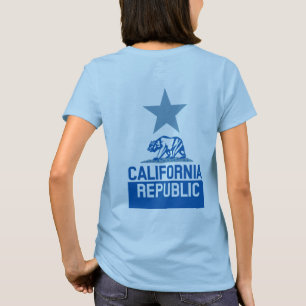 Vlag van de staat KLIFORNIË T-shirt
