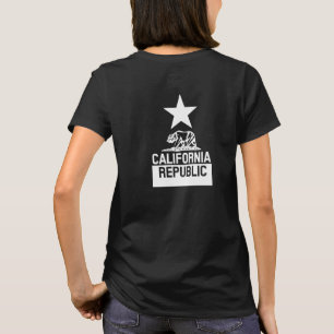 Vlag van de staat KLIFORNIË T-shirt