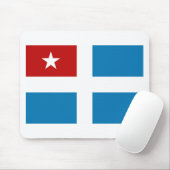 Vlag van de staat Kreta Muismat (Met muis)