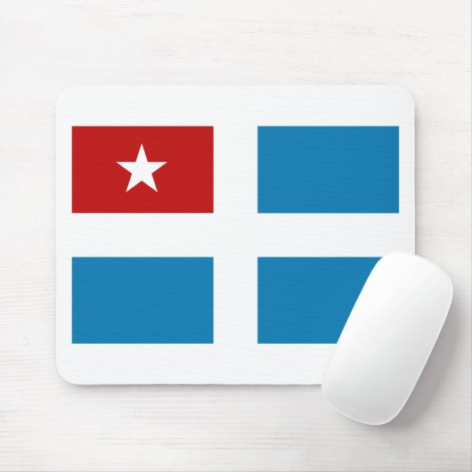 Vlag van de staat Kreta Muismat (Met muis)