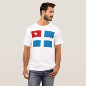 Vlag van de staat Kreta T-shirt (Voorkant volledig)