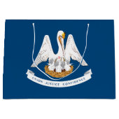 Vlag van de staat Louisiana Groot Cadeauzakje (Voorkant)