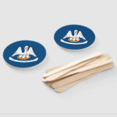 Vlag van de staat Louisiana Handwaaier (Niet-gemonteerd)