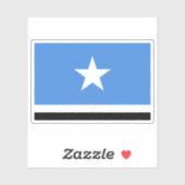 Vlag van de staat Maakhir, Somalië (2008-2009) Sticker (Vel)