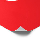 Vlag van de staat Maryland Poster (Hoek)