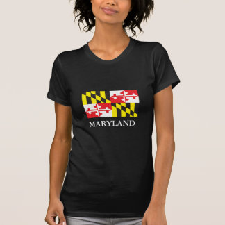 Vlag van de staat Maryland T-shirt