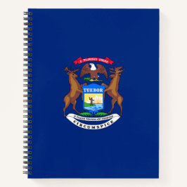 Vlag van de staat Michigan Notitieboek