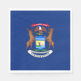 Vlag van de staat Michigan Servet