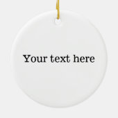 vlag van de staat Minnesota in nood Keramisch Ornament (Achterkant)