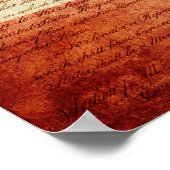 vlag van de staat Mississippi 1861 Poster (Hoek)