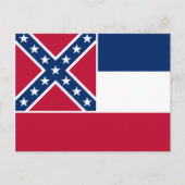 vlag van de staat Mississippi Briefkaart (Voorkant)