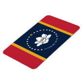 vlag van de staat Mississippi Magneet (Linkerzijde)