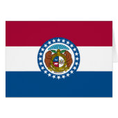 vlag van de staat Missouri (Voorkant Horizontaal)