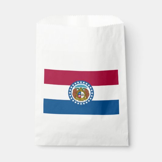Vlag van de staat Missouri Bedankzakje (Voorkant)