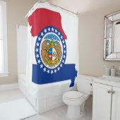 vlag van de staat Missouri Douchegordijn (In situ)