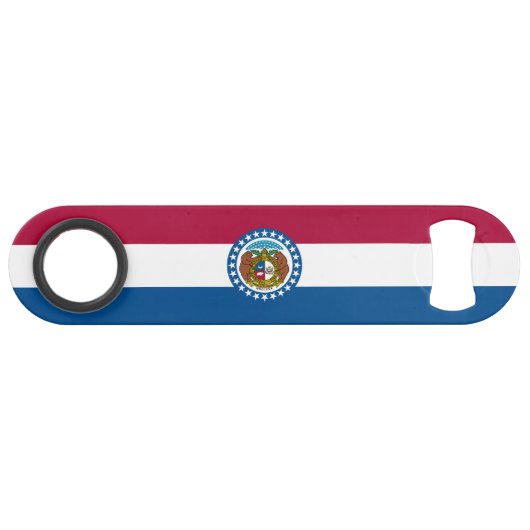 vlag van de staat Missouri Speed Flessenopener (Voorkant (Horizontaal))