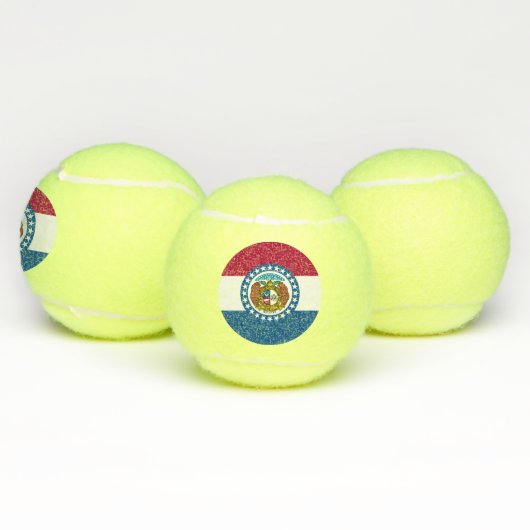 vlag van de staat Missouri Tennisballen (Multi)