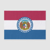 vlag van de staat Missouri Tissuepapier (Voorkant)