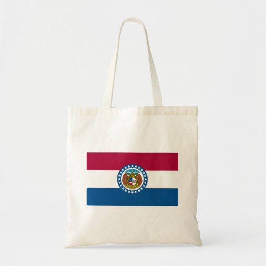 vlag van de staat Missouri Tote Bag (Voorkant)