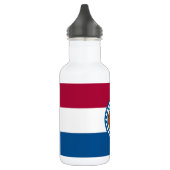 vlag van de staat Missouri Waterfles (Links)