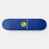 vlag van de staat Montana Persoonlijk Skateboard (Horizontaal)