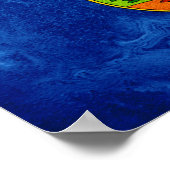 vlag van de staat Montana Poster (Hoek)