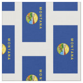 vlag van de staat Montana Stof (Close Up)