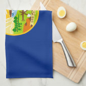 vlag van de staat Montana Theedoek (Quarter Fold)