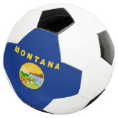 vlag van de staat Montana Voetbal (Drie kwart)
