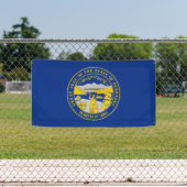 vlag van de staat Nebraska Spandoek (Insitu)