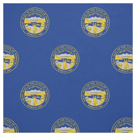 Vlag van de staat Nebraska Stof (Swatch)