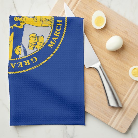 vlag van de staat Nebraska Theedoek (Quarter Fold)