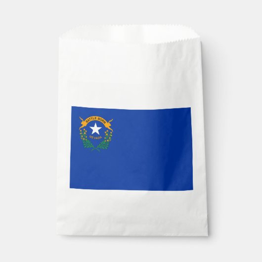 Vlag van de staat Nevada Bedankzakje (Voorkant)