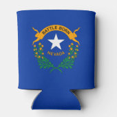 Vlag van de staat Nevada Blikjeskoeler (Achterkant)