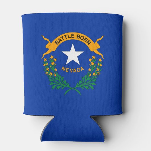 Vlag van de staat Nevada Blikjeskoeler (Achterkant)