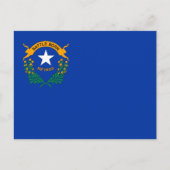 Vlag van de staat Nevada Briefkaart (Voorkant)
