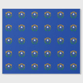 Vlag van de staat Nevada Cadeaupapier (Vlak)