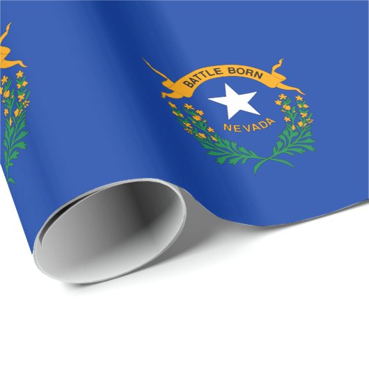 Vlag van de staat Nevada Cadeaupapier (Rol Hoek)