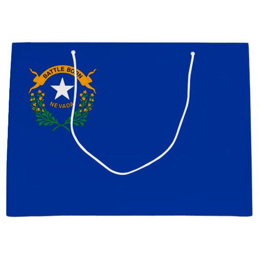 Vlag van de staat Nevada Groot Cadeauzakje (Voorkant)