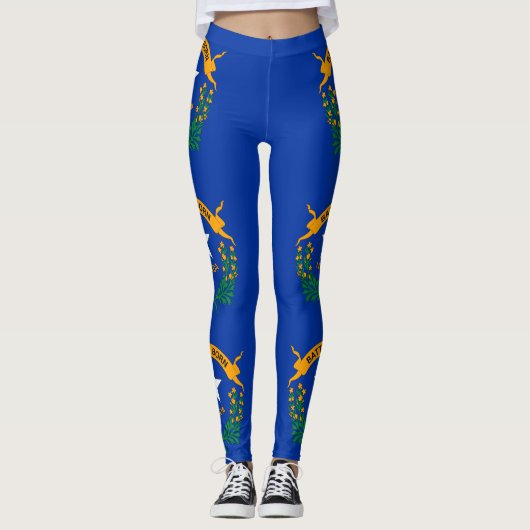 Vlag van de staat Nevada Leggings (Voorkant)