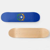 Vlag van de staat Nevada Persoonlijk Skateboard (Horizontaal)