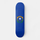 Vlag van de staat Nevada Persoonlijk Skateboard (Voorkant)