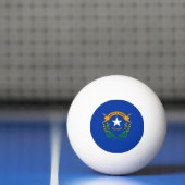 Vlag van de staat Nevada Pingpongbal (Net)