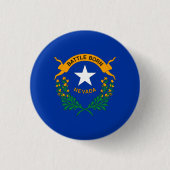 Vlag van de staat Nevada Ronde Button 3,2 Cm (Voorkant)